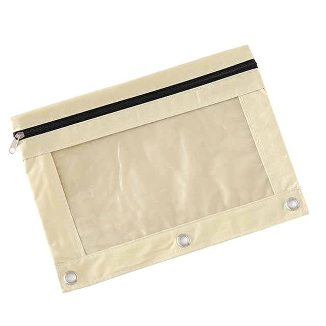 Pencil Case With Transparent Window Stationery Bag Storage Bag Cute Pencil Case, Aesthetic Pen Pouch Box Storage Container for Organizing School Supplies College for School Office Supplies