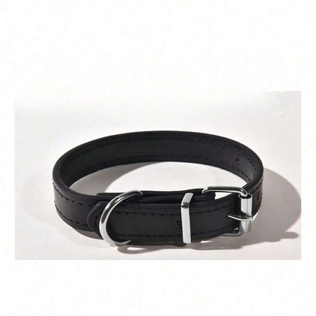 Waterproof PU Leather Dog & Cat Collar Wear-Resistant for Medium & Small Pets