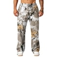 thumbnail image 5 of Camo Sweatpants for Men Baggy Joggers Open Bottom Pockets Elastic Waist Casual Athletic Lounge Pants, 5 of 6