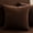 Brown, variant on 45cm x 45cm Solid Suede Nap Cushion Cover Bed Sofa Throw Pillow Case Home Decor (Pillow is not included)