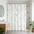thumbnail image 2 of Djunllk Shower Curtain Liner 71 x 71 in Waterproof Shower Curtains for Bathroom Decorative Bathroom Accessories with 12 Hooks, 2 of 6