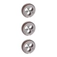 thumbnail image 4 of Guardoinrt Premium Métrique Durable HSS Die Outil de Filetage Efficace et Durable Argent M2.2 3Set, 4 of 6
