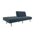 thumbnail image 6 of Novogratz Palm Springs Split Futon, Blue Linen, 6 of 23