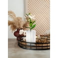 thumbnail image 5 of Serene Spaces Living Clear Ribbed Glass Votive Holder, Perfect for Weddings and Home Décor, Measures 5" Tall and 3.5" Diameter, 5 of 7