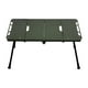 thumbnail image 4 of Mesa plegable para acampar con patas ajustables sólidas mesa de campamento ultraligero plegable Verde, 4 of 8
