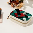 thumbnail image 7 of Palestine Velvet Portable Earring Holder with Removable Compartment: Display Case, Jewelry Box, Decorative Box - Gift!, 7 of 7