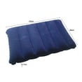 thumbnail image 2 of WHAMVOX Inflatable Air Pillow 1Pcs for Outdoor Travel and Camping Blue PVC, 2 of 8