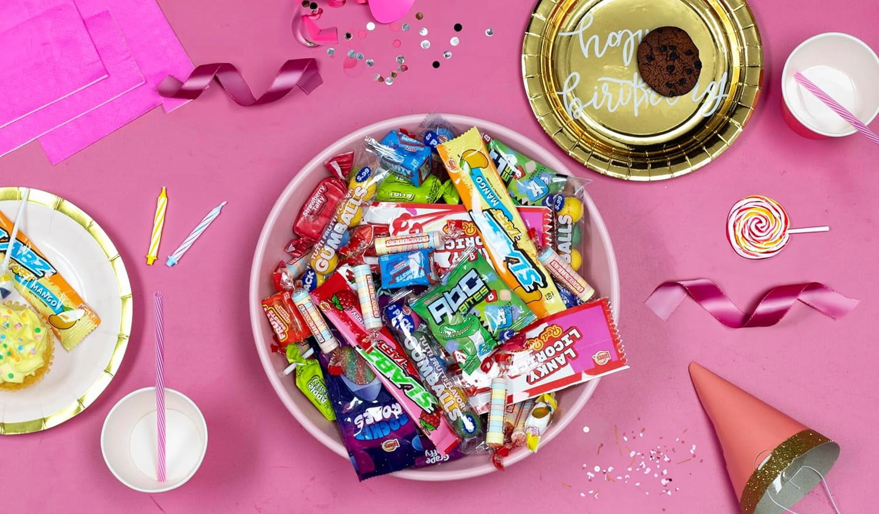 Assorted Bulk Candy Mix, 12 lb Bulk Individually Wrapped Candy Variety Pack for Piñatas, Goodie Bags, Candy Bowls, Party Favors & Events