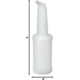 thumbnail image 2 of (1-PC-1Qt) White Store N Pour Spout Bottle Containers Flow-N-Stow Fruit Juice & Liquor Bar Pour Bottles, 2 of 7