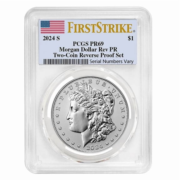 2024-S Morgan Silver Dollar Reverse Proof PCGS PF 69 FS