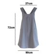 thumbnail image 3 of Linen kitchen aprons for women with cute pockets for cooking painting gardening cleaning, 3 of 5