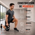 thumbnail image 4 of Pesa Rusa Kettlebell 10kg 22 Lb Crossfit Fitness Gimnasio, 4 of 8