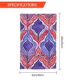 thumbnail image 2 of Rod-Free Courtyard Decorative Flag 12x18in Thick Fabric Four Seasons Universal Durable Not Easy To Fade Disassembly Convenient Palevioletred Moroccan Trellis Hand-Drawn Sketch_1, 2 of 8