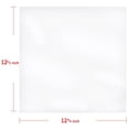 thumbnail image 3 of 30 Flat Open Top Bag 6.7Mil Strong Cover Plastic Vinyl Record Outer Sleeves for 12 inch Double /Gatefold 2LP 3LP 4LP, 3 of 6