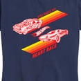 thumbnail image 3 of Hot Wheels - Valentine's You Make My Heart Race Women's Short Sleeve Graphic T-Shirt, 3 of 5