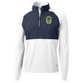 thumbnail image 2 of Men's-Cutter & Buck  White Nashville SC Adapt Eco Knit Hybrid Recycled Quarter-Zip Pullover Top, 2 of 3
