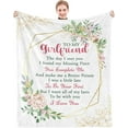 thumbnail image 1 of LHSHID Valentines Day Gifts for Girlfriends Gifts for Girlfriend Valentine Gifts for Her Romantic Gifts for Her Anniversary Birthday Ideas Valentines Decorations Soft Warm Throw Blanket 30"x40", 1 of 7