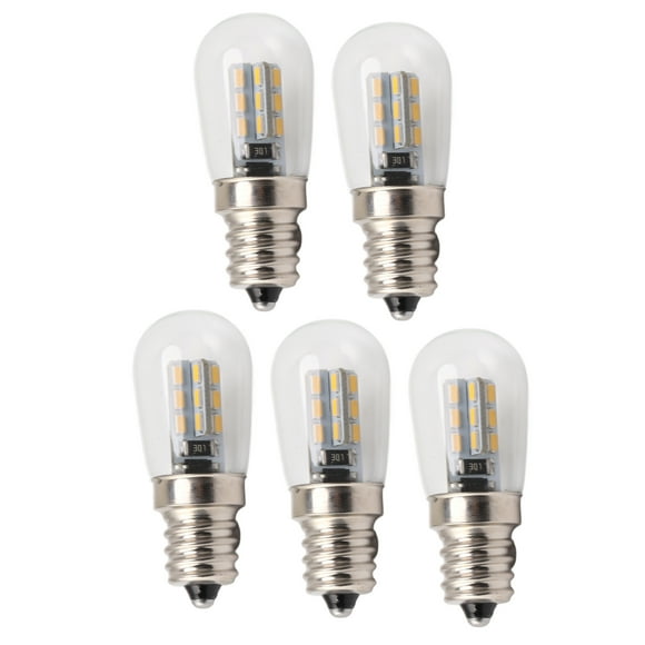 LED Bulb5Pcs E12 LED Bulb Replacement Bulb LED Bulb Eco-Friendly Materials