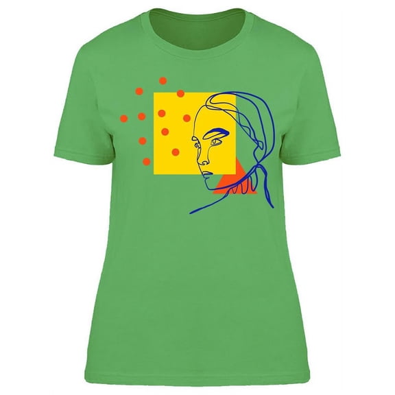 Cool Womans Portrait T-Shirt Women -Image by Shutterstock, Female Small