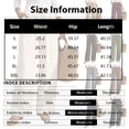 thumbnail image 3 of Stralyhd Wide Leg Pants for Women Corduroy Elastic Waist Drawstring Flowy Fashion Palazzo Trousers with Pockets Fall Vacation Clothes Gray XXL, 3 of 4