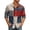 Blue_001, variant on Domuza Fourth Of July Shirts for Men Usa Flag Print Casual Lapel Button-Up Long Sleeve T-Shirts Summer 2026 Trendy Comfortable Relaxed Fit Tops Dark Blue S