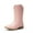 PINK, variant on Cowgirl Riding Boots Cowboy Western Boots Girls Mid Calf Shoes