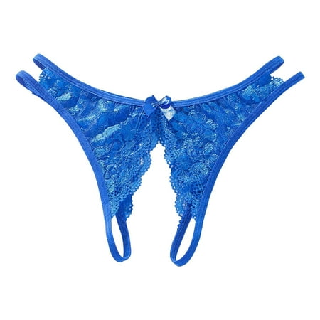 No Show Panties for Women Seamless Lacy Panties Set Womens Sexy Transparent Lace Open File No Off Underwear Womens Thong