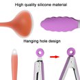 thumbnail image 3 of Olla antiadherente, cuchara para el hogar, clip de silicona para alimentos de acero inoxidable, utensilios de cocina de silicona todo en uno, 3 of 5