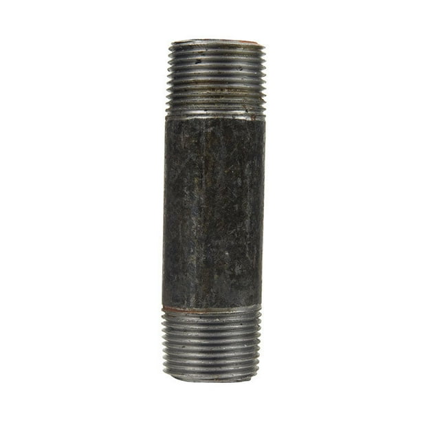 Nipple Anvil Beck Black Steel 3/4 pulgadas MPT de 2,5 cm