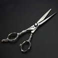 thumbnail image 3 of Tijeras de entresacar para el cabello de 6 pulgadas, de acero inoxidable japonés, tijeras profesionales para zurdos., 3 of 5