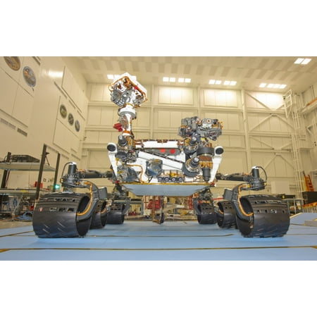 Poster Set Science Lab - Mars Science Laboratory rover Curiosity during mobility testing Poster Print
