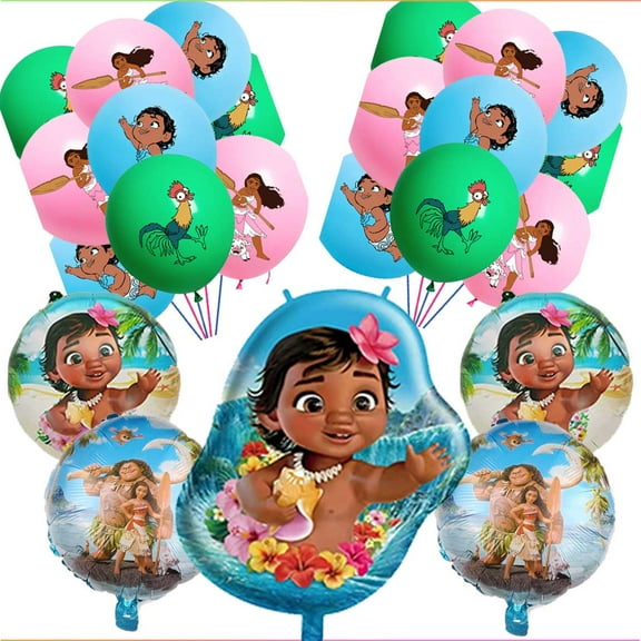 Princess Balloons Party Supplies Decor Set Decorations Kit Fans Birthday