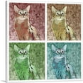 thumbnail image 1 of ARTCANVAS Somali Cat Breed Collage Canvas Art Print - Size: 36" x 36" (0.75" Deep), 1 of 9