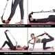 thumbnail image 2 of Yoga Stretching Strap (Black), Ankle Ligament Stretching Strap with Buckle, Ligament Stretching Strap, Soft Leg Stretcher, Suitable for Plantar Fasciitis, Fitness Leg Stretcher, 2 of 5