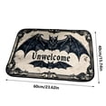 thumbnail image 2 of Gothic Halloween Doormat, Decorative Welcome Mat for Front Door, Party Entrance Rug with Spooky Design for Indoor Outdoor Porch Decor, 2 of 5