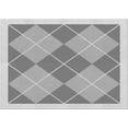 thumbnail image 1 of Ahgly Company Machine Washable Indoor Rectangle Transitional Gray Area Rugs, 5' x 7', 1 of 7