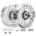 thumbnail image 1 of 16x3.5 16x5.5 Fat Spoke Wheels for Harley Touring Bagger Electra Glide Road King, 1 of 5