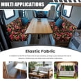 thumbnail image 3 of Garronmavis Rose RV Dinette Cushion Covers Camper Cushion Covers Stretch Couch Cover 2 Cushion Slipcovers Reusable RV Bench Seat Covers for Travel Trailer Couch, 3 of 7