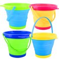 thumbnail image 1 of JOYIN 4 Cubos y Canastillas Plegables para Niño, Cubeta Portátil con Tina Redonda Plegable Joyin JOYIN, 1 of 2