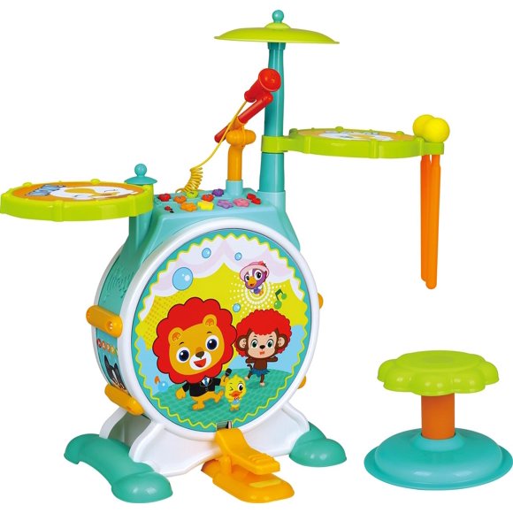 Banging Bopping Drum Set with Music/Light