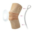thumbnail image 2 of 2 Pcs Manchon de Compression Ultra pour Genou - Orthèse de Genou Professionnelle, Enveloppes Élastiques pour Genou, Stabilisateur de Rotule avec Gel de Silicone, Soutien à Ressort, Soutien de Genou Antidérapant pour Hommes Femmes, 2 of 7