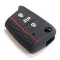 thumbnail image 1 of FLhrweasw Funda Silicona para Llave Coche Carcasa Protectora Llave 3 Botones para Lavida Tayron Golf 7, 1 of 9