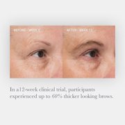 NULASTIN Eyebrow Serum for Thicker Looking Brows - BROW Shape Altering Serum - Reduce Shed & Encourage Fuller, More Youthful-Looking Brows - With Keratin & Peptides 0.1 Fl Oz