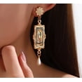 thumbnail image 3 of Aretes colgantes Virgen de Guadalupe, imagen Virgen Maria, 3 of 3