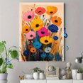 thumbnail image 4 of Qisvanset 12x16 Inch Wildflower Luke Bible Canvas Wall Art, Colorful Matisse Floral Religious Wall Decor, 4 of 8