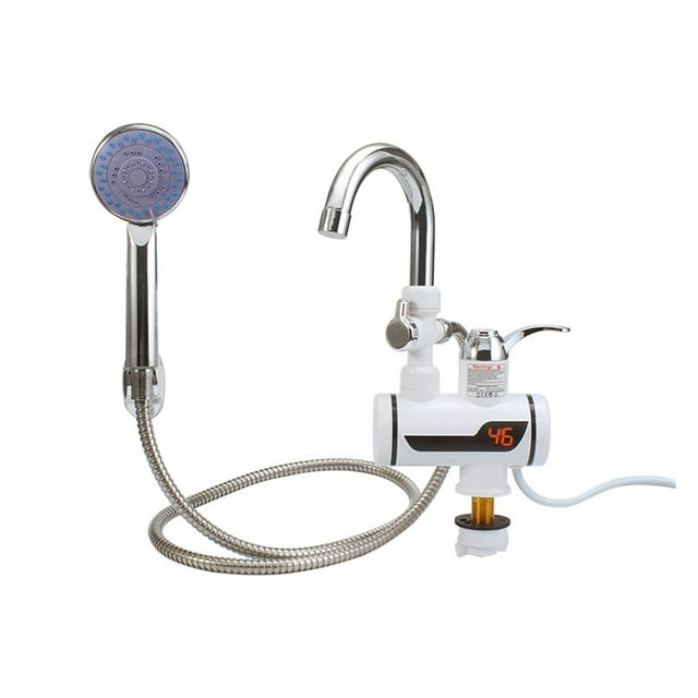 Temperature Display Instant Hot Water,Heater Faucet Kitchen Instantaneous Tankless Electric Cold Heating Tap Shower,instant Hot Water Faucet ,Built To Last