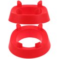 thumbnail image 3 of MLINS 2 Pcs Football Kicking Tee For Practice Ball Holder Tees Footballs Kicking Block Accessories For Adults Kids Coaches Red, 3 of 7