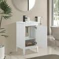 thumbnail image 3 of Vanity Art 20” Single Sink Bathroom Vanity Cabinet with Ceramic Countertop, 3 of 9