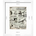 thumbnail image 3 of Apollo Theatre: Earl Hines, Louis Armstrong, Ella Fitzgerald, Fletcher Henderson and More, Framed Art Print Wall Art Sold by Art.Com, 3 of 6