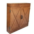 thumbnail image 6 of Hathaway Farmington Bristle Dartboard and Cabinet Set - Walnut Finish, 6 of 15